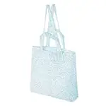 IK099-7-815 IKEA SKYNKE 藍色／白色 環保購物袋 45＊36 清爽亮麗色