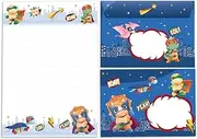 Writing Paper Set for Kids Dinosaur Letter Pad with Envelope for Girls and Boys (A5 Pad with 25 Sheets + 15 Envelopes)