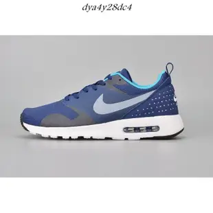 NIKE AIR MAX TAVAS 藍色 灰白 透氣網面 休頭運動鞋 慢跑鞋 男女鞋