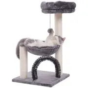 Cat Tree Tower for Indoor Cats,27.8 Inches Multi-Level Cat Tree with Scratchi...