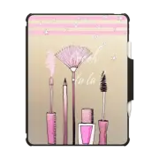 iPad Air 13-inch (M2/M3) Impact Folio Case SWEET LITTLE HELPERS NUDE