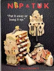 Nip & Tuk Decorative Painting Pattern Book PUT IT AWAY OR HANG IT UP C. McCabe