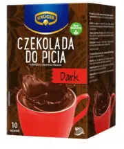 Kruger DARK DRINKING CHOCOLATE - 10 Sachets x 25g / 250g / 8.8oz