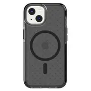 Tech21 Evo Check Magsafe Case (Suits iPhone 14) - Smokey Black