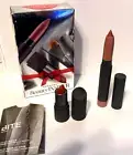 NEW! BITE Beauty Sephora Set Lip Crayon GLACE Amuse Bouche CHAI Agave Balm Scrub