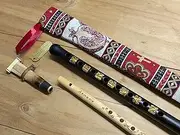 ARMENIAN Engraved DUDUK from Apricot Wood, SPECIAL EDITION - YEREVAN, Professional Reed, National Case, Playing Instruction and Bamboo Flute