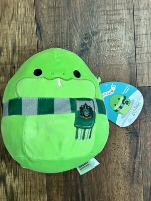 New W Tags Harry Potter Wizarding World Squishmallows Slytherin Snake Plush
