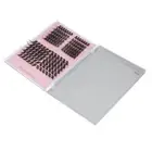 Lash Tweezers Eyelash Extension Kit 156 Clusters Individual DIY Lash Extensi ESP