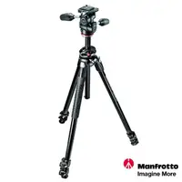 在飛比找momo購物網優惠-【Manfrotto 曼富圖】290系列套組 豪華三節腳架+