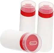 COMNESTBI 3Pcs Condiment Squeeze Bottles Squeeze Bottles for Sauces for Ketchup Mustard and Barbecue Sauce Reusable Dispenser