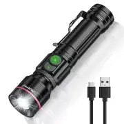 Flashlights Rechargeable, 2000 High Lumens Super Bright LED Flashlight Portab...