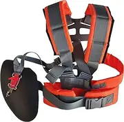 QKTYB Double Shoulder Strap Carry Strap Professional Shoulder Strap Brush Cutter Trimmer Shoulder Strap for Brush Cutter Lawn Trimmer Brush Cutter Lawn Mower Gardening Accessories