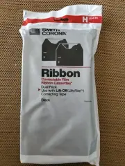 Smith Corona Correctable Film Ribbon Cassettes 2-Pack, H59436 1033 Black