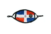 Dominican Republic Face Mask with Pocket / Dominican Republic Face Mask Flag
