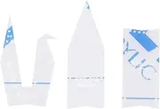PLAFOPE 3pcs Leather Art Hanging Decoration Paper Car Making Kit Template Origami Crane Kit Cranes Cover
