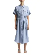 Peserico Button Front Dress