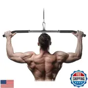 LAT Pull Down Bar, Detachable LAT Pulldown Attachment with Swivel Joint Wide