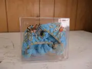 VINTAGE SHELETS BY HANDCRAFT KNIT SEA SHELL SLIPPERS NEW
