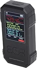 Field Level Alert Geiger Counter Radiation Detector Black Digital Professional EMF Meter LED Display Handheld RF Electric Field Magnetic, Geiger Counter Nuclear Radiation Detector