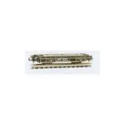N Brake Van Chassis Kit 15ft Wheelbase steel type Peco NR-122B