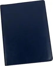 COHEALI Pu Leather A4 Portfolio Folder Stackable Storage Organizer Document Holder