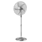 Heller 50cm Pedestal Fan With Remote - Aluminium