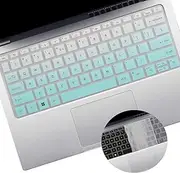 2 PCS Keyboard Cover for 2022 New Aspire 3 A314-23P A314-36P, Aspire 3 Spin 14 A3SP14-31PT 14 Inch Laptop Keyboard Protector Skin-MGreen+Clear