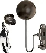 Ruhnjyg Hat Holder Wall Mount, Hat Hanger Wall Mount for Motorcycle, Strong Hat Display Rack with 180 Degree Rotation, Motorcycle Hanger Stand for Coat Jacket Caps