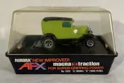 AFX '31 Model A Ford Panel Van #1925 Scale Slot Car Lime Green w/ Box