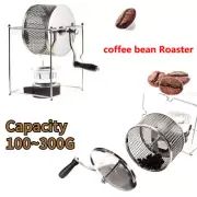 DIY Manual Hand Stainless Steel Home Coffee Bean Roaster Baking Roasting Machine