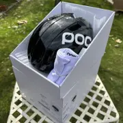 POC Ventral MIPS Road Cycling Helmet Uranium Black Size S. 50-56cm
