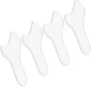 4Pcs Adjustable Nose Cushions for Eyeglasses Comfort and Stability Enhancer for Cycling Prevents Slipping Wear Tear Essential Glasses Pads for All Eyewear Styles