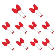 10 Pairs Plastic Shoe Stretcher Shaper for Men or Women Red Color Spring Coil...