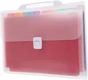 FOYTOKI Large Capacity Document File Folder Expanding Folder Paper Organizer A4 Size