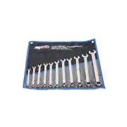 SP Tools 11Pcs Combination ROE Spanner Set - Metric Chrome Vanadium Steel Wrench