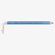 Wera 022858 Multicolor Hex-Plus Stainless L-key with Ball End, 3/8" x 224mm (Blu