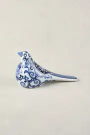 Dynasty Bird - Blue / White