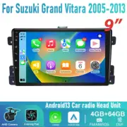 9'' Apple Carplay Android Auto Head unit Radio For Suzuki Grand Vitara 2005-2013 (for: Suzuki)