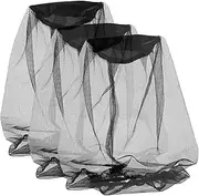 Kisangel 3-Piece Insect-Proof Hat Full Coverage Face Mesh Net for Outdoor Activities Fishing Hiking Beekeeping Breathable