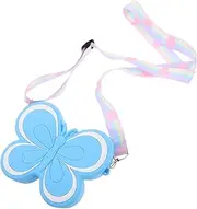 [BESTYASH] Adorable Butterfly Silicone Bag Girls Purse Kids Crossbody Bag Mini Wallet Novelty Purse