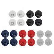 4pcs D-Ring Pad PVC Patch Replacement for Inflatable Boat Raft Dinghy Kayak