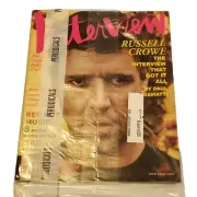 New Interview Magazine Russell Crowe May 2005 Factory Sealed