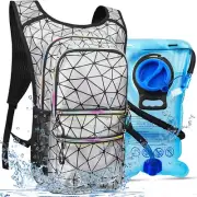 Hydration Pack, Water Backpack with 3L Hydration Bladder Lightweight Insulation