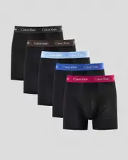 [Calvin Klein] Calvin Klein Men's Micro Stretch Boxer Briefs 5 Pack Size Small S Multicolor