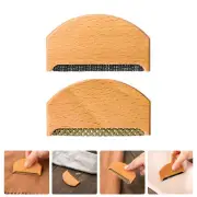 2 Pcs Cashmere Comb for De-pilling Sweaters Carpet Fur Scraper