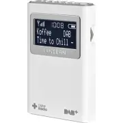 SANGEAN DPR39 White DAB+/FM Pocket Radio 5 Presets Includes Headphone 10