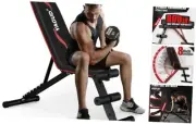 Weight Bench Press, Adjustable Workout Benches for Home Gym Classic Black