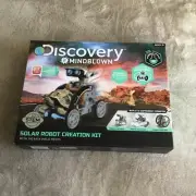 Discovery Mindblown Solar Robot Creation Kit STEM 12 in 1 190 Pcs Kids DIY