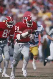 Georgia Bulldogs Running Back Herschel Walker1980 NFL Photo