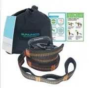 SUNUNICO Hammock Tree Straps and 12kN Heavy Duty Aluminum Carabiners Set